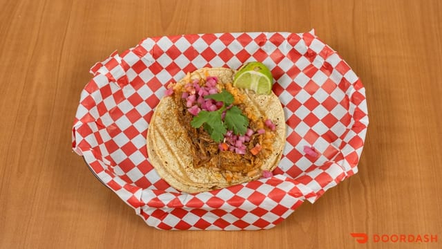 Taco de Cochinita Pibil.