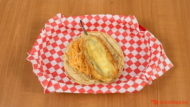Taco de Chile Relleno.