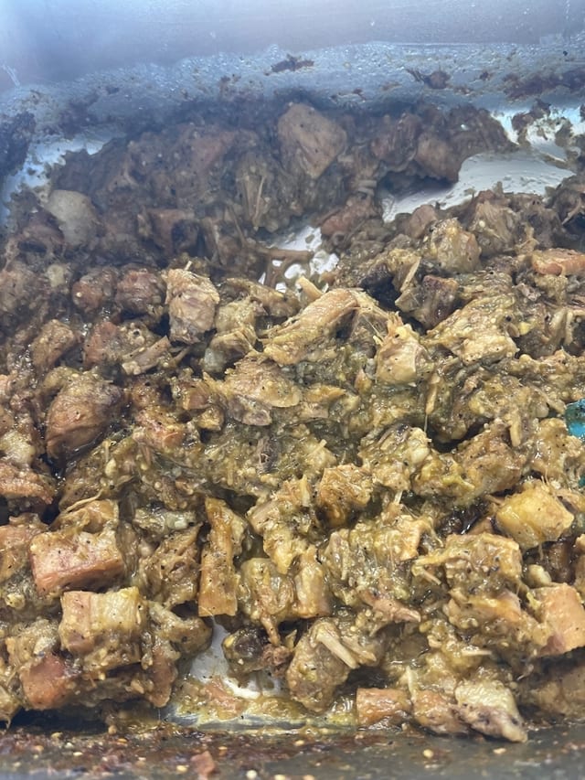 Taco de Suadero.