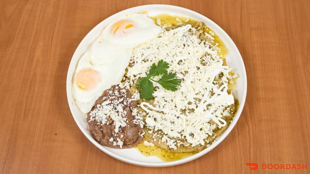 Chilaquiles Verdes.