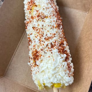 Elotes (corn on the cob)