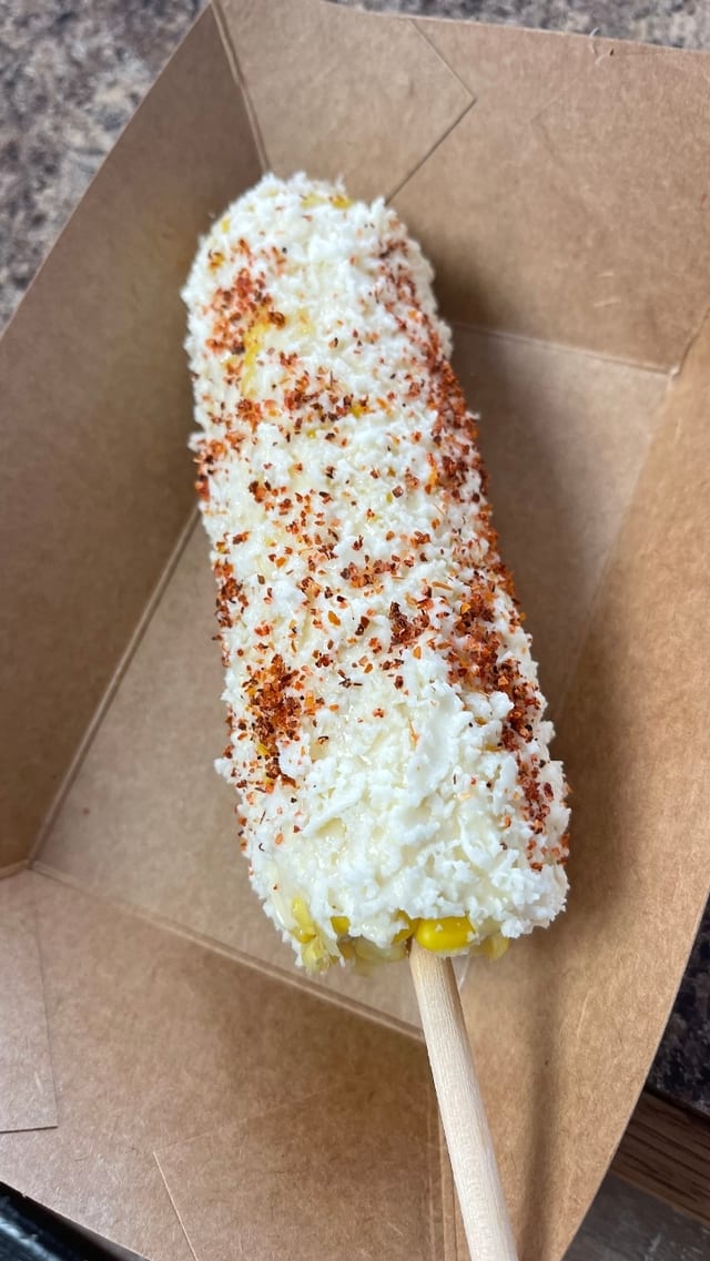 Elote (Corn on the Cob).