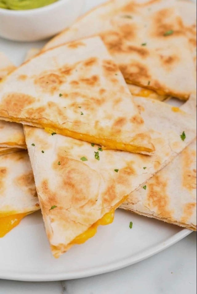 Cheese Quesadilla.