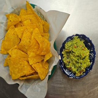 Tortilla Chips and Guacamole