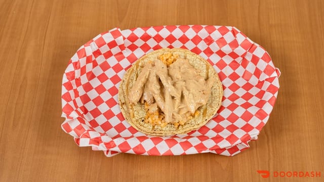 Taco de Pollo a la Crema.