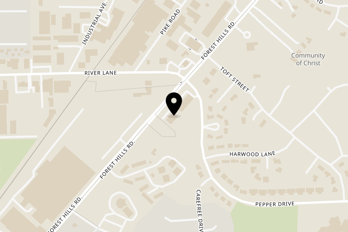 Map showing the location of Tacomex on 5811 Forest Hills Rd Ste 5 in Rockford